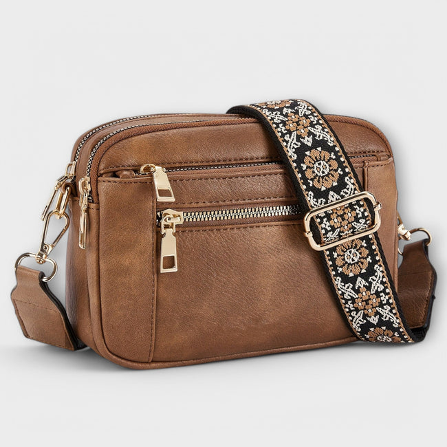 CASA - Vegan Leather Crossbody Bag Hover Image