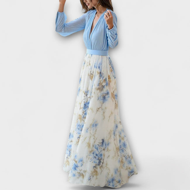 HARPER | Sparkling Floral Maxi Dress Main Image