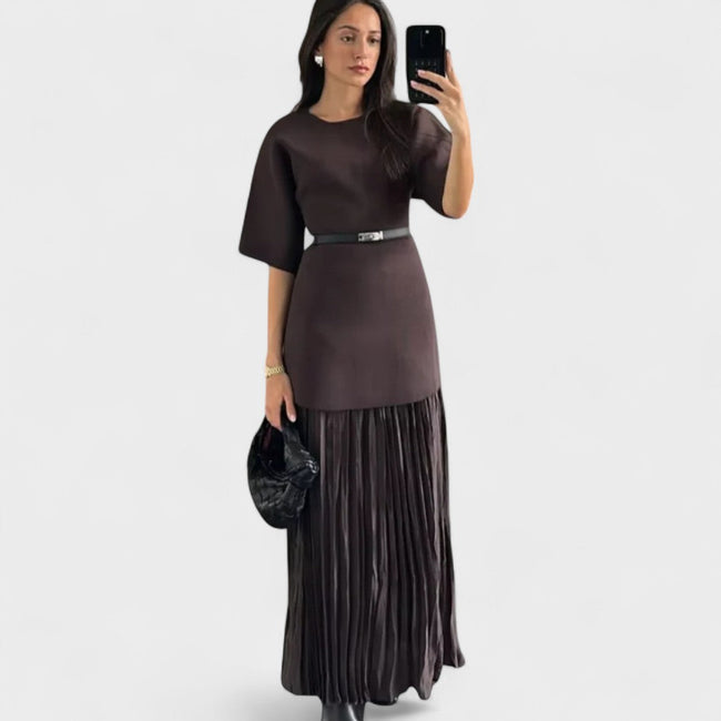 ANDREA | Maxi Skirt Dress Hover Image