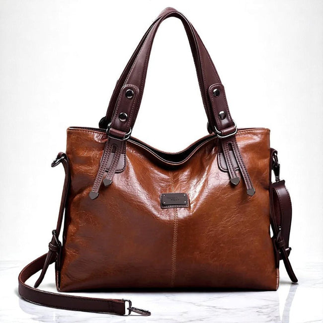CASA - Refined Soft Leather Tote Bag Main Image