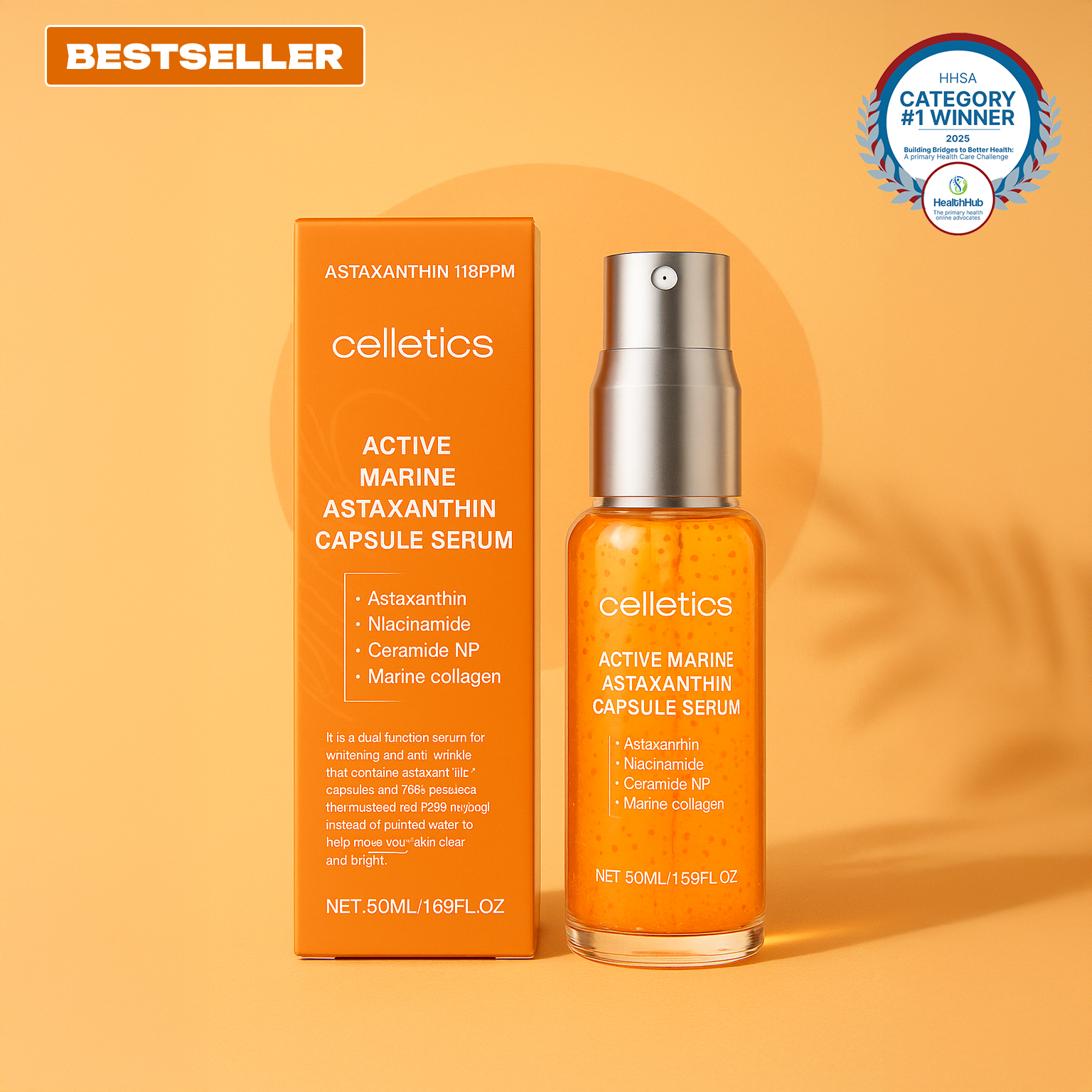 Astaxanthin Wrinkle Serum